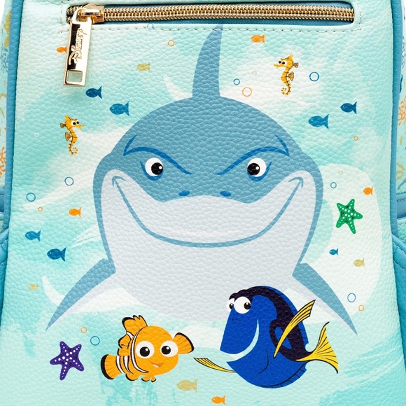 NEW WondaPop Disney’s Finding Nemo Vegan  Limited Edition Leather Mini Backpack